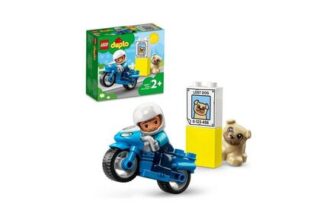 LEGO DUPLO Rescue Police Motorcycle Toy for Toddlers 10967
