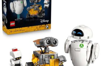 LEGO Disney 43279 WALL-E and EVE Set for Adults Free C&C