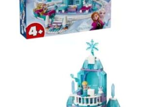 LEGO Disney Frozen 43281 Elsas Ice Castle & Snow Ride Adventure Set – Free c&c