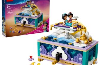 LEGO Disney Jasmines Jewelry Box – Model 43295 (6 Years)
