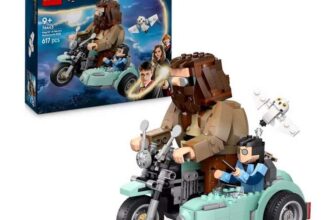 LEGO Harry Potter Hagrid & Harrys Motorcycle Ride Toy 76443 – Instore Godalming