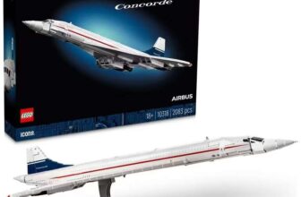 LEGO Icons Concorde Iconic Model Plane 10318