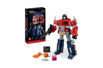 LEGO Icons Optimus Prime Transformers Robot Model Set 10302