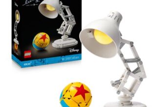 LEGO Ideas Disney Pixar Luxo Jr. Lamp Building Set