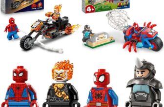 LEGO Marvel 76335 Spider-Man vs. Ghost Rider Motorcycle / 11206 Spidey on his Motorcycle vs. Rhino Toy £7.20. Free C&C