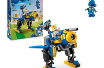 LEGO Sonic Cyclone vs Metal Sonic Mech with 2 Minifigures
