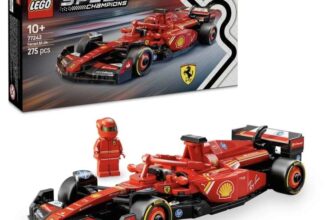LEGO Speed Champions 77242 Ferrari SF-24 F1 Race Car Set – Free C&C