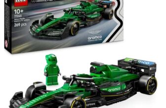 LEGO Speed Champions 77245 Aston Martin Aramco F1 AMR24 Race Car Set