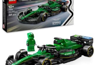 LEGO Speed Champions Aston Martin Aramco F1 AMR24 Race Car 77245