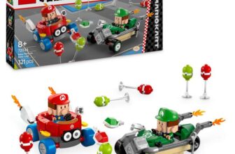 LEGO Super Mario: Mario Kart Baby Mario vs. Baby Luigi Toy Set