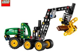 LEGO TECHNIC John Deere 1470H Wheeled Harvester Play Set – Small