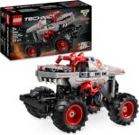 LEGO Technic Monster Jam ThunderROARus Pull-Back Truck Toy – Vehicle Building Set for 7 Year Old Boys & Girls Who Love Creative Play – Gift Idea 42200