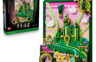 LEGO Wicked 75685 Emerald City Wall Art Set for Adults – free C&C only at selected stores