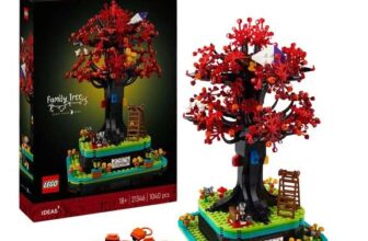 LEGOIdeas 21346 Family Tree & Keepsake Display Ornament