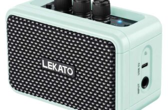 LEKATO 5W Wireless Rechargeable Mini Amp with CLEAN/OVERDRIVER Effects, Bluetooth 5.0 – BEI CAI -EU – FBA