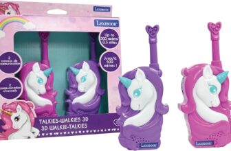 LEXIBOOK, Unicorn 3D Walkie-Talkies, TW18UNI