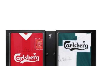 LFC Signed 95/96 Fowler Dual Boxed Shirt