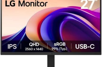 LG 27U631A-B – 27 QHD (2560×1440), IPS Panel, 100Hz, sRGB 99%, USB-C & HDMI Monitor – HSD/BLC/Unidays code