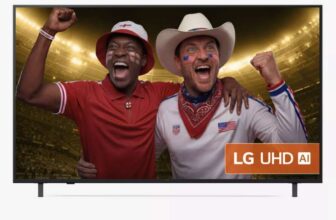 LG – 65UA75006LA (2025) LED HDR 4K Ultra HD Smart AI TV, 65 Inch, Charcoal Black – With Code – 5 Year Guarantee