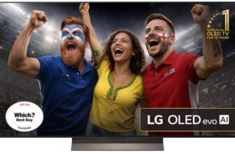 LG OLED55C56LB 55 inch LG OLED evo AI C5 4K Smart TV 2025 – 1 Year Warranty With Blue Light Card 10 Free Movie Rentals
