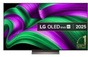 LG OLED65C56LB 65 Inch OLED Evo AI 4K Smart TV 2025 5 Year Warranty