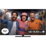 LG OLED65G56LS 65 OLED Smart Television, 4K Ultra HD, Silver