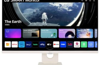LG SMART Monitor 27U511SA-W – Full HD 1080p IPS 27 Inch, 100Hz, 5ms Response Time, Built-in Speakers,
