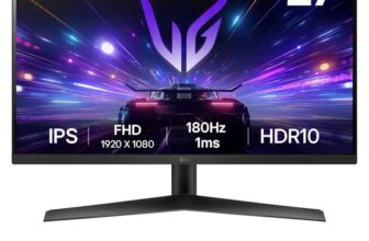 LG UltraGear 27 Inch Full HD 180Hz IPS Gaming Monitor, 27GS60F-B – Automatic Discount At Checkout