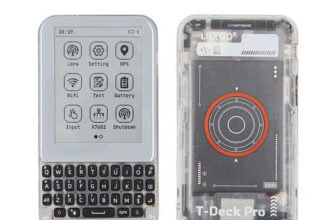 LILYGO T-Deck-Pro ESP32-S3 Mesh Development Board Computer (3.1 e-paper touchscreen / 4G SIM / BT5 LE / Wi-Fi / LORA / GPS / Meshtastic )