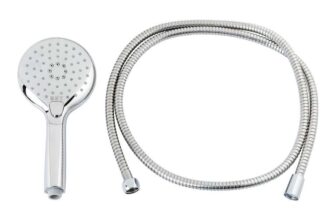 LIVARNO HOME Round / Triangular Shower Head Set