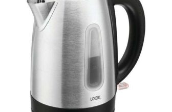 LOGIK L17JBS17 Jug Kettle – Stainless Steel – Free C&C