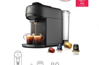 LOR BARISTA Absolu Deep Black – Machine 80 capsules