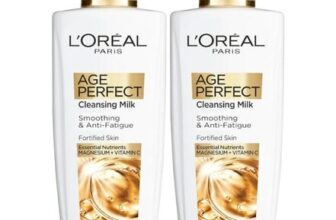 LOreal Paris Age Perfect Smoothing Cleansing Milk 200 Ml (Pack of 2)