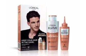 LOreal Paris Elvive Growth Booster Shampoo and Serum Anti Hair Loss Set