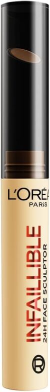 LOréal Paris Infallible Face Sculptor, Sculpting Stick Fair Lift, Make Up, Transfer Proof, Ease & Precision, 24H Wear, Heat & Water Resistant Formula, 2g
