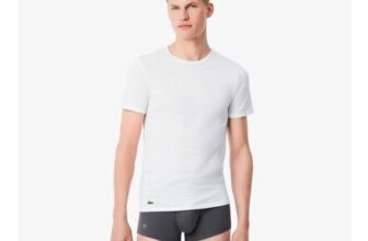 Lacoste 3-Pack Slim Fit Loungewear T-Shirts