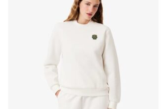 Lacoste Crew Neck Badge Sweatshirt