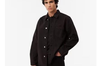 Lacoste Oversized Denim Overshirt