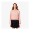 Lacoste Relaxed Fit Fleece Crew Neck Sweatshirt