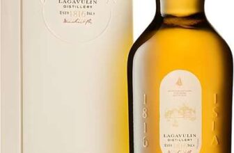 Lagavulin 8 Year Old Islay Single Malt Scotch Whisky 48% Vol 70cl Sweet Tea-Scented Smokiness True Sipping Scottish Whisky
