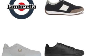Lambretta Mens Trainers – 70% Off Extra 10% Off & Free Socks With Code (7 Styles)
