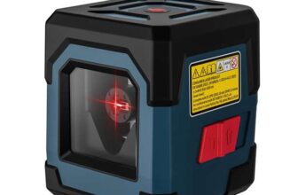 Laser Level, RockSeed Cross Line Laser Leveler Horizontal and Vertical Points Rotatable 360 Degree Tool. Sold by RockSeed store FBA