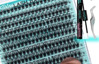 Lash Clusters Kit 200pcs, Eyelash Extension Kit 80D D Curl Diy Cluster Eyelashes Extensions Lash Bond and Remover Waterproof Lash Applicator Tools for 10-18mm Mix Lashes Beginner Self Use at home