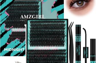 Lash Extension Kit – 320Pc DIY Individual Lashes, Clusters, Bond & Seal, Remover, Applicator Tool – 80100D, D-Mix10-16mm Kit