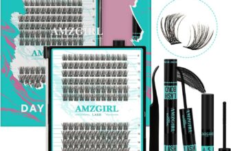 Lash Extension Kit Daybreak Lash Clusters kit with Bond and Seal Eyelash Remover and Lash Applicator for Beginner at Home(Daybreak,D-Mix8-16mm kit)