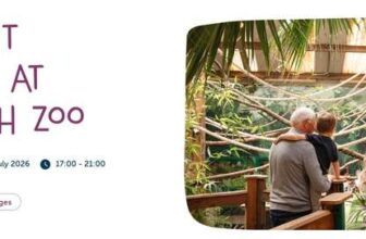 Late night openings at Edinburgh Zoo on 11th 18th and 25th July (Free for Members)