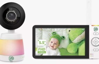 Leapfrog Smart Baby Monitor, 5.5 Inch 1080p Full Colour Display