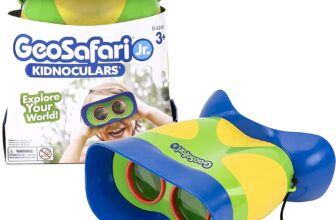 Learning Resources GeoSafari Jr. Kidnoculars, Ages 3, Binoculars for Toddlers & Kids, Focus-Free Outdoor Toy for Nature Exploration & Role Play. Gifts for Kids