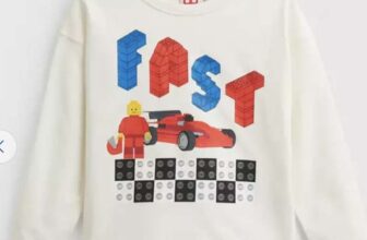 Lego Racing Graphic 100% Cotton Long Sleeve T-Shirt (Ages 1-7 Years) – Free Click & Collect