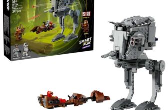Lego Star Wars 75424 SMART Play: AT-ST Attack on Endor – Compatible Interactive Toy Set incl. 2 Smart Tags